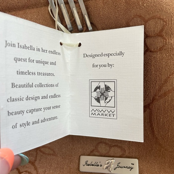NWT Isabella’s Journey Unique Tapestry Fork Purse - Picture 3 of 10